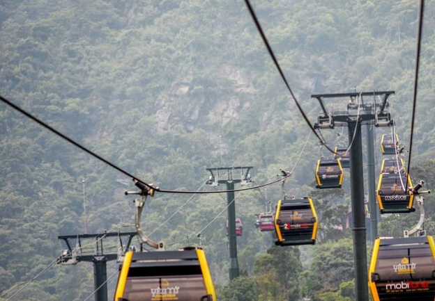 Cáp treo núi Yên Tử